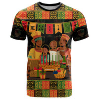 Happy Kwanzaa T Shirt African-American Culture Celebration - Wonder Print Shop