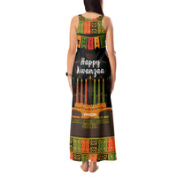 Happy Kwanzaa Tank Maxi Dress African-American Culture Celebration - Wonder Print Shop