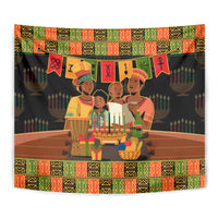 Happy Kwanzaa Tapestry African-American Culture Celebration - Wonder Print Shop