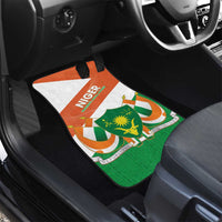 Niger Republic Day Car Mats Coat Of Arms With Dama Gazelle - Wonder Print Shop