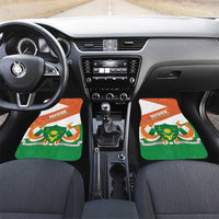 Niger Republic Day Car Mats Coat Of Arms With Dama Gazelle - Wonder Print Shop