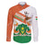 Niger Republic Day Family Matching Puletasi and Hawaiian Shirt Coat Of Arms With Dama Gazelle - Wonder Print Shop