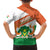 Niger Republic Day Family Matching Tank Maxi Dress and Hawaiian Shirt Coat Of Arms With Dama Gazelle - Wonder Print Shop