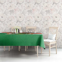 Niger Republic Day Tablecloth Coat Of Arms With Dama Gazelle - Wonder Print Shop