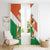 Niger Republic Day Window Curtain Coat Of Arms With Dama Gazelle - Wonder Print Shop