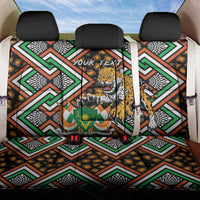 Personalized Niger Back Car Seat Cover Leopard Ankara African Pattern - Wonder Print Shop