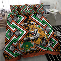 Personalized Niger Bedding Set Leopard Ankara African Pattern - Wonder Print Shop