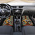 Personalized Niger Car Mats Leopard Ankara African Pattern - Wonder Print Shop