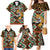 Personalized Niger Family Matching Mermaid Dress and Hawaiian Shirt Leopard Ankara African Pattern - Wonder Print Shop