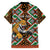 Personalized Niger Family Matching Off Shoulder Maxi Dress and Hawaiian Shirt Leopard Ankara African Pattern - Wonder Print Shop
