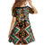 Personalized Niger Family Matching Off Shoulder Short Dress and Hawaiian Shirt Leopard Ankara African Pattern - Wonder Print Shop