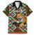 Personalized Niger Family Matching Tank Maxi Dress and Hawaiian Shirt Leopard Ankara African Pattern - Wonder Print Shop