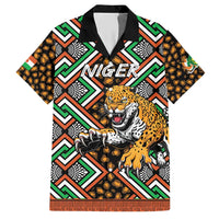 Personalized Niger Hawaiian Shirt Leopard Ankara African Pattern - Wonder Print Shop