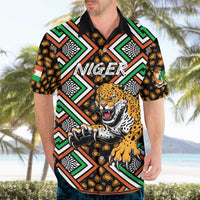 Personalized Niger Hawaiian Shirt Leopard Ankara African Pattern - Wonder Print Shop