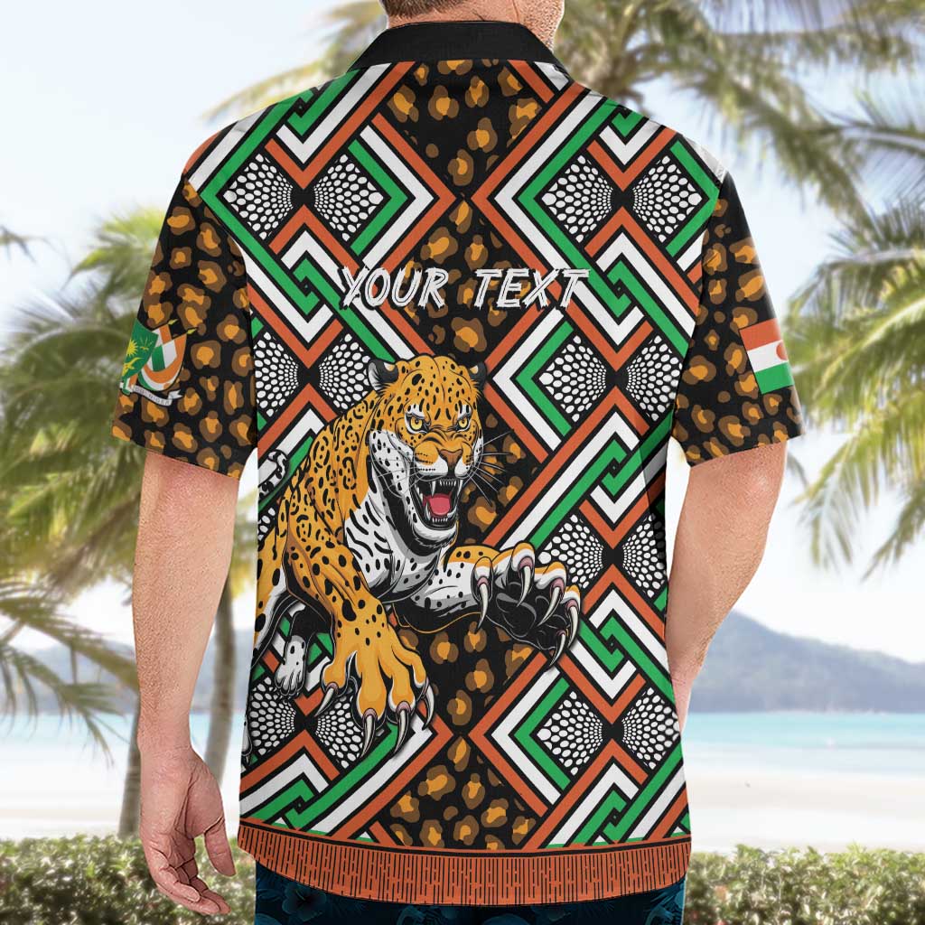 Personalized Niger Hawaiian Shirt Leopard Ankara African Pattern - Wonder Print Shop