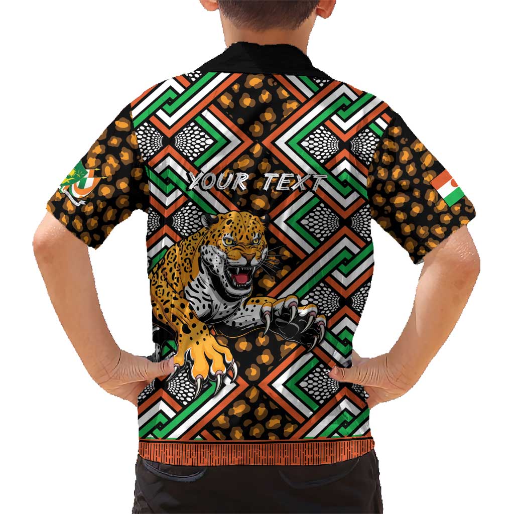 Personalized Niger Hawaiian Shirt Leopard Ankara African Pattern - Wonder Print Shop