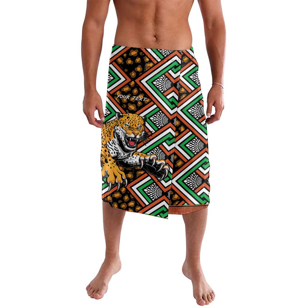 Personalized Niger Lavalava Leopard Ankara African Pattern - Wonder Print Shop
