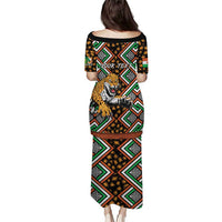 Personalized Niger Puletasi Leopard Ankara African Pattern - Wonder Print Shop