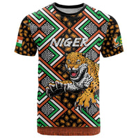 Personalized Niger T Shirt Leopard Ankara African Pattern - Wonder Print Shop