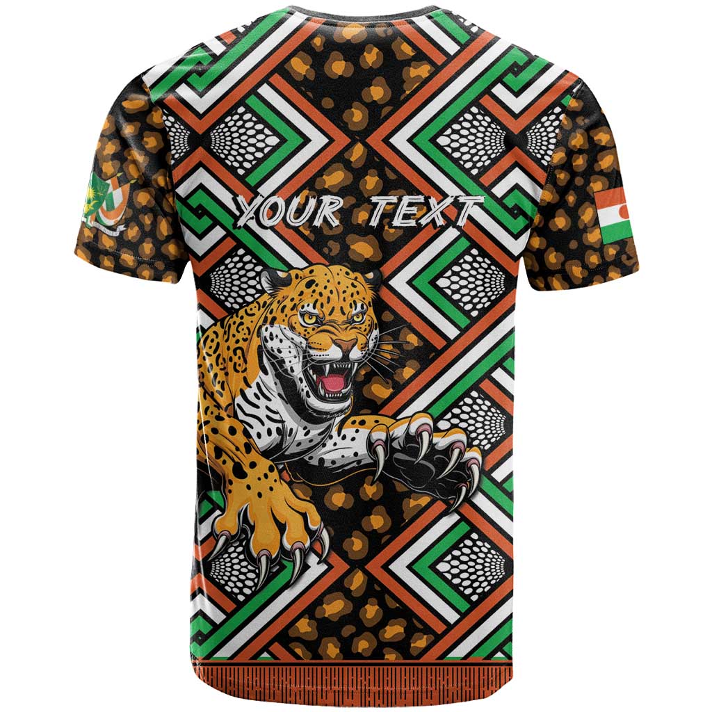 Personalized Niger T Shirt Leopard Ankara African Pattern - Wonder Print Shop