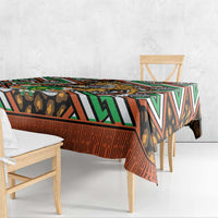 Personalized Niger Tablecloth Leopard Ankara African Pattern - Wonder Print Shop