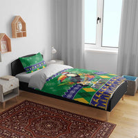 Brazil Christmas Bedding Set Toco Toucan Feliz Natal - Wonder Print Shop