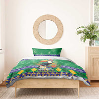 Brazil Christmas Bedding Set Toco Toucan Feliz Natal - Wonder Print Shop