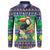 Brazil Christmas Button Sweatshirt Toco Toucan Feliz Natal - Wonder Print Shop