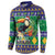 Brazil Christmas Button Sweatshirt Toco Toucan Feliz Natal - Wonder Print Shop