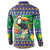 Brazil Christmas Button Sweatshirt Toco Toucan Feliz Natal - Wonder Print Shop