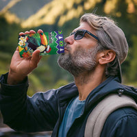 Brazil Christmas 4 in 1 Can Cooler Tumbler Toco Toucan Feliz Natal - Wonder Print Shop