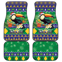 Brazil Christmas Car Mats Toco Toucan Feliz Natal - Wonder Print Shop
