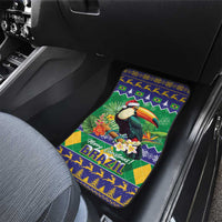 Brazil Christmas Car Mats Toco Toucan Feliz Natal - Wonder Print Shop