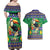 Brazil Christmas Couples Matching Off Shoulder Maxi Dress and Hawaiian Shirt Toco Toucan Feliz Natal - Wonder Print Shop