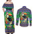 Brazil Christmas Couples Matching Off Shoulder Maxi Dress and Long Sleeve Button Shirt Toco Toucan Feliz Natal - Wonder Print Shop