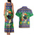 Brazil Christmas Couples Matching Tank Maxi Dress and Hawaiian Shirt Toco Toucan Feliz Natal - Wonder Print Shop