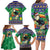 Brazil Christmas Family Matching Long Sleeve Bodycon Dress and Hawaiian Shirt Toco Toucan Feliz Natal - Wonder Print Shop