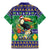 Brazil Christmas Family Matching Mermaid Dress and Hawaiian Shirt Toco Toucan Feliz Natal - Wonder Print Shop