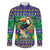 Brazil Christmas Family Matching Mermaid Dress and Hawaiian Shirt Toco Toucan Feliz Natal - Wonder Print Shop