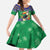 Brazil Christmas Family Matching Off The Shoulder Long Sleeve Dress and Hawaiian Shirt Toco Toucan Feliz Natal - Wonder Print Shop