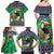 Brazil Christmas Family Matching Off Shoulder Maxi Dress and Hawaiian Shirt Toco Toucan Feliz Natal - Wonder Print Shop
