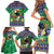 Brazil Christmas Family Matching Short Sleeve Bodycon Dress and Hawaiian Shirt Toco Toucan Feliz Natal - Wonder Print Shop