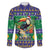 Brazil Christmas Family Matching Short Sleeve Bodycon Dress and Hawaiian Shirt Toco Toucan Feliz Natal - Wonder Print Shop