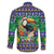 Brazil Christmas Family Matching Short Sleeve Bodycon Dress and Hawaiian Shirt Toco Toucan Feliz Natal - Wonder Print Shop