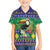 Brazil Christmas Family Matching Short Sleeve Bodycon Dress and Hawaiian Shirt Toco Toucan Feliz Natal - Wonder Print Shop