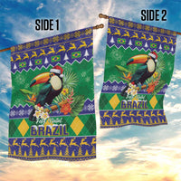 Brazil Christmas Garden Flag Toco Toucan Feliz Natal - Wonder Print Shop