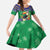 Brazil Christmas Kid Short Sleeve Dress Toco Toucan Feliz Natal - Wonder Print Shop