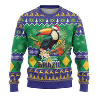 Brazil Christmas Ugly Christmas Sweater Toco Toucan Feliz Natal - Wonder Print Shop