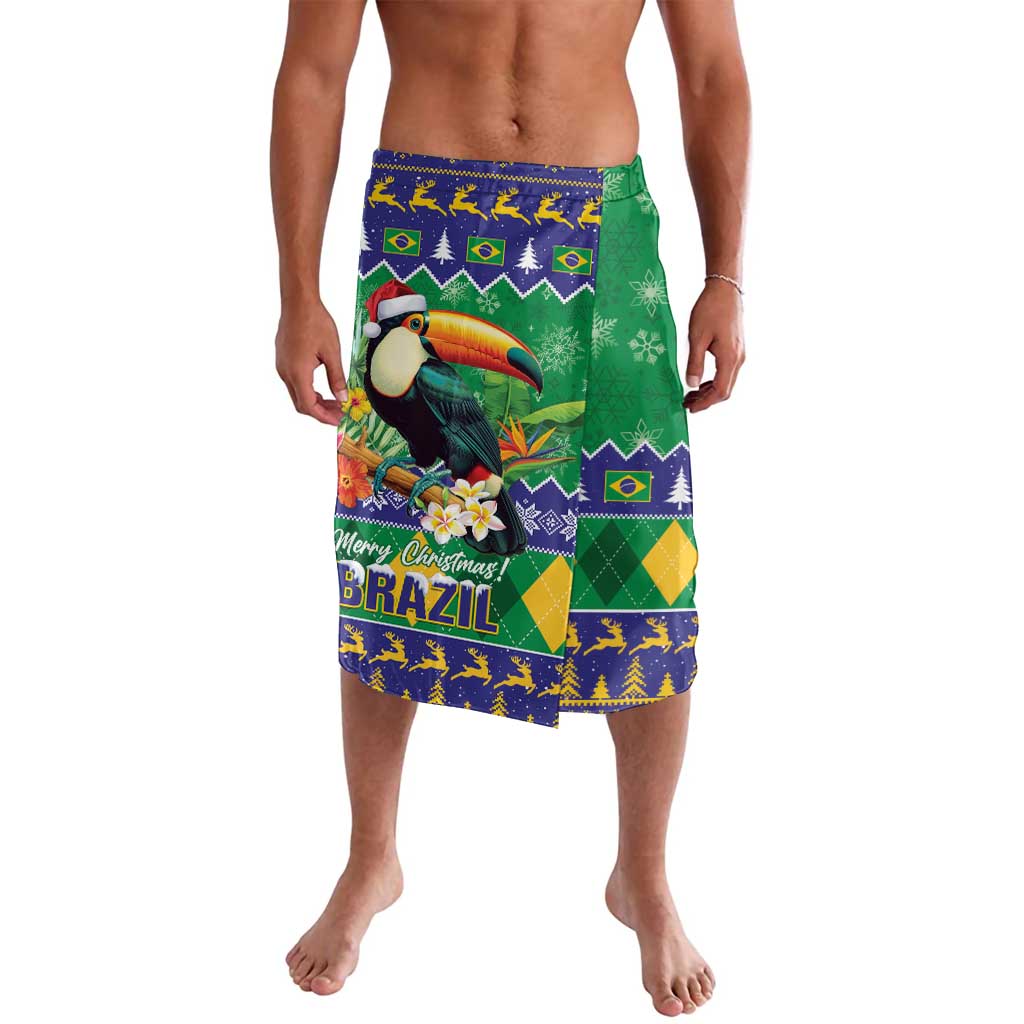 Brazil Christmas Lavalava Toco Toucan Feliz Natal - Wonder Print Shop