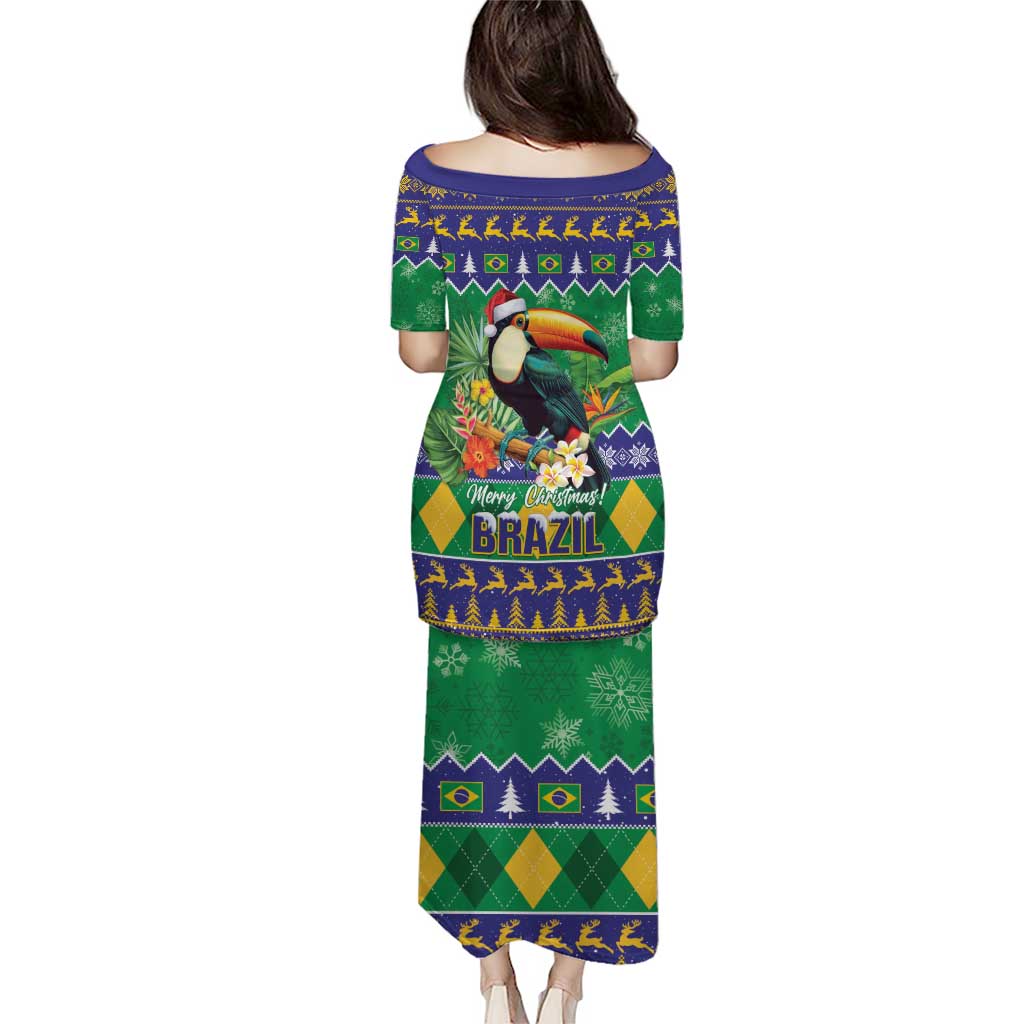 Brazil Christmas Puletasi Toco Toucan Feliz Natal - Wonder Print Shop